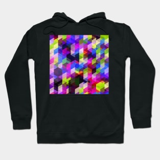 Geometric shapes in bright colors Hoodie